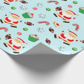 Fußballfest Geschenkpapier (Ecke)