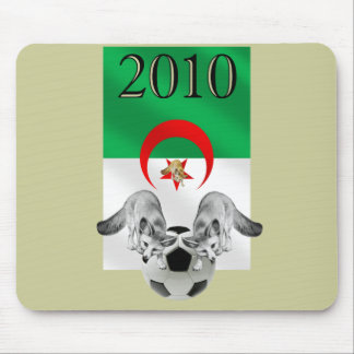 Fußballflagge 2010 Algeriens Les Fennecs Mousepad