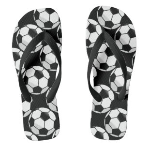 Fußballflecken Badesandalen