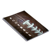 Fußballfotografie-Notebook Notizblock (Rechte Seite)