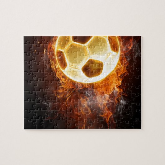 Fußballfußball Puzzle (Horizontal)