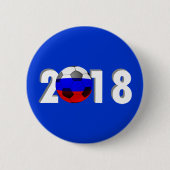 FUSSBALLFUSSER 2018 BUTTON (Vorderseite)