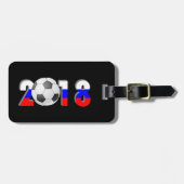 FUSSBALLFUSSER 2018 GEPÄCKANHÄNGER (Vorderseite horizontal)