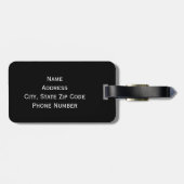 FUSSBALLFUSSER 2018 GEPÄCKANHÄNGER (Rückseite horizontal)