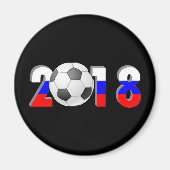 FUSSBALLFUSSER 2018 MAGNET (Vorne)