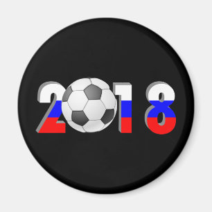 FUSSBALLFUSSER 2018 MAGNET