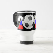 FUSSBALLFUSSER 2018 REISEBECHER (Vorderseite Links)