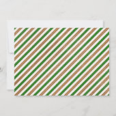 Fußballgeburtstags-Partygrünschwarz-Jungen-Foto Einladung (Rückseite)