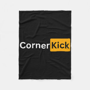 Fußballgeschenke - Eckball  Fleecedecke