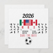 Fußballgeschenke für Fans Einladung (Vorne/Hinten)