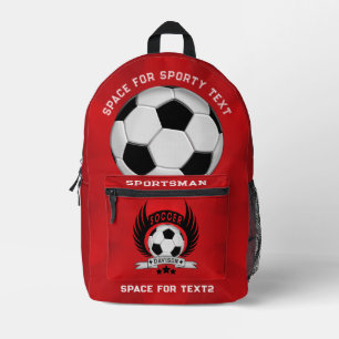 Fußballgeschenke für Kinder Jungen zum Zurück in Bedruckter Rucksack