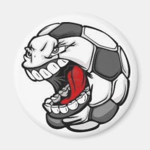 Fußballgesichtsmagnet Magnet