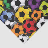 Fußballgewebe Seidenpapier (Ausschnitt)