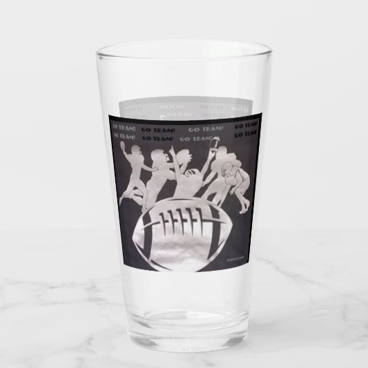 FUSSBALLGLAS GLAS (Rückseite)