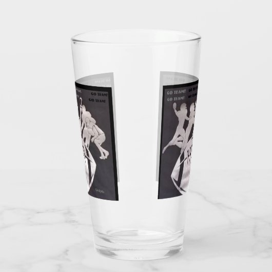 FUSSBALLGLAS GLAS (Links)