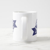 Fußballgroßvater Jumbo-Tasse (Rückseite)