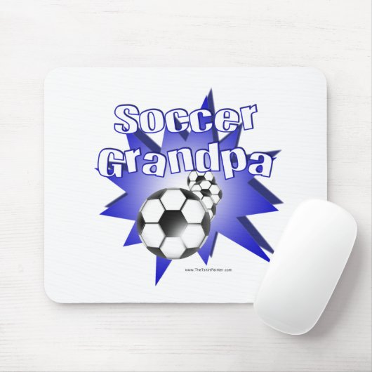 Fußballgroßvater Mousepad (Mit Mouse)