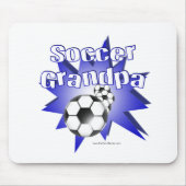 Fußballgroßvater Mousepad (Vorne)