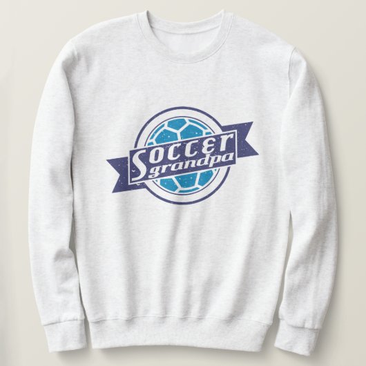 Fußballgroßvater Sweatshirt (Design vorne)
