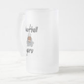 Fußballguru mattierte Tasse (Vorderseite Links)
