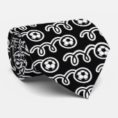 Fußballhalsband für Spieler und Fans Krawatte (Gerollt)