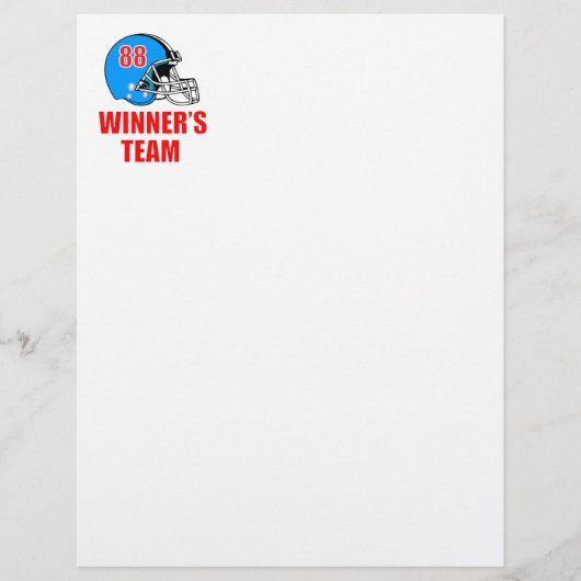 Fußballhelm (Vorderseite)