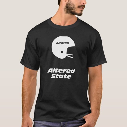Fußballhelm Alterter Staat T-Shirt (Vorderseite)
