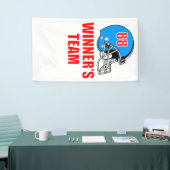 Fußballhelm Banner (Messeveranstaltung)