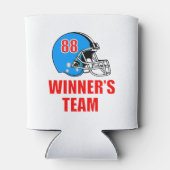 Fußballhelm Dosenkühler (Rückseite)