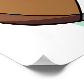 Fußballhelm Poster (Ecke)