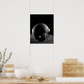 Fußballhelm Poster (Küche)