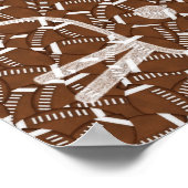 Fußballhelm Poster (Ecke)