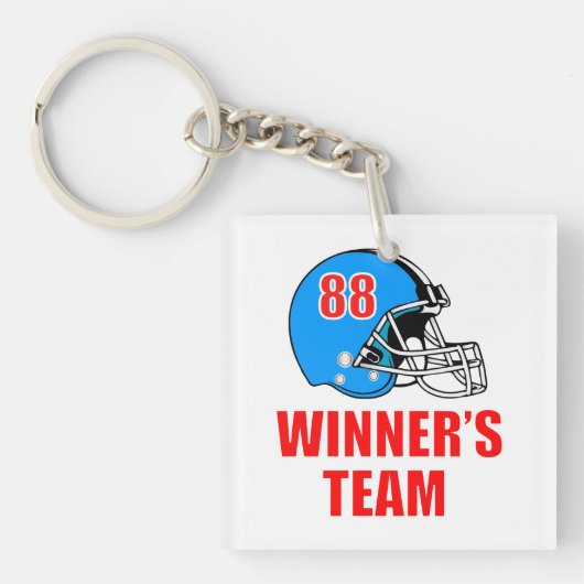 Fußballhelm Schlüsselanhänger (Vorderseite)