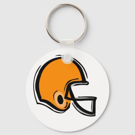 Fußballhelm-Schlüsselanhänger Schlüsselanhänger (Vorderseite)