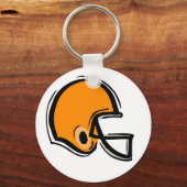 Fußballhelm-Schlüsselanhänger Schlüsselanhänger (Vorderseite)