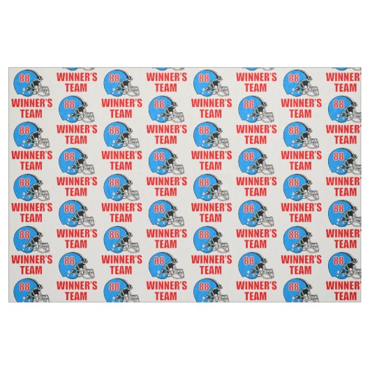 Fußballhelm Stoff (Fat Quarter (45,7 x 55,9 cm))