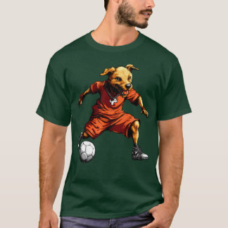 Fußballhündin T-Shirt