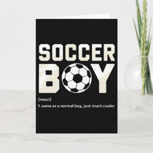 Fußballjunge Definition Karte