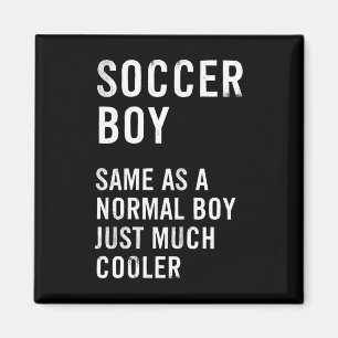 Fußballjunge Definition Lustig Magnet