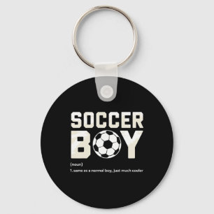 Fußballjungen-Definition  Schlüsselanhänger