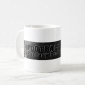 Fußballjunkien Kaffeetasse (Vorderseite Links)