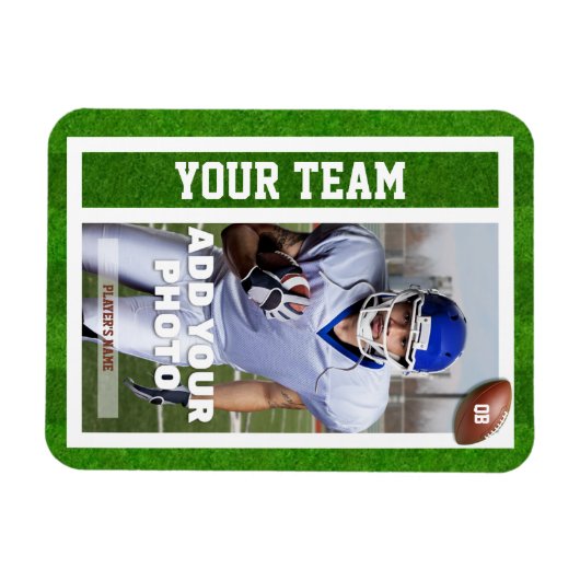 Fußballkarte Magnet (Horizontal)