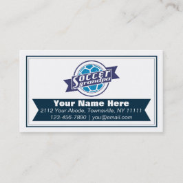 Fußballkarte Visitenkarte