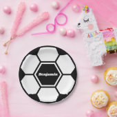 Fußballklassiker individuelle Name Pappteller (Party)