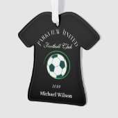 Fußballklub Bar Shirt Gestalt Ornament (Vorderseite)