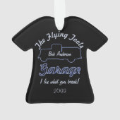 Fußballklub Bar Shirt Gestalt Ornament (Rückseite)