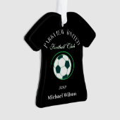 Fußballklub Bar Shirt Gestalt Ornament (Vorderseite)