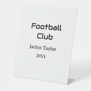 FUSSBALLKLUB FIFA WELTMEISTERSCHAFT NAME JAHR PART SOCKELSCHILD