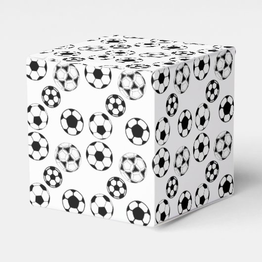 Fußballknaben Geburtstagsgeschenke Geschenkschachtel (Vorderseite)