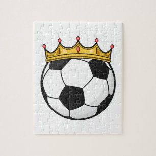 Fußballkönigin Puzzle
